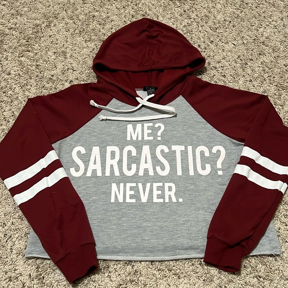 Hoodie Crop Top (Rue21)
